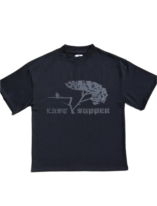 Black Logo Heavyweight Tee